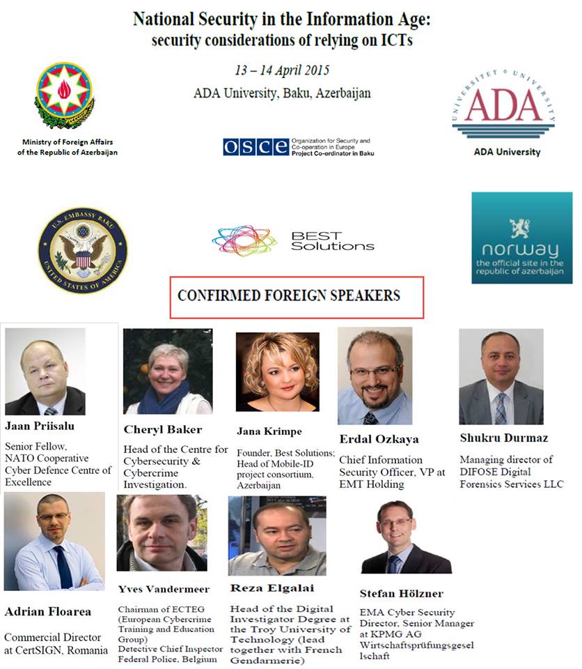 Preventing and Countering Cybercrimes in Azerbaijan -0SCE Keynote | Dr. Erdal  Ozkaya - Cybersecurity Blog