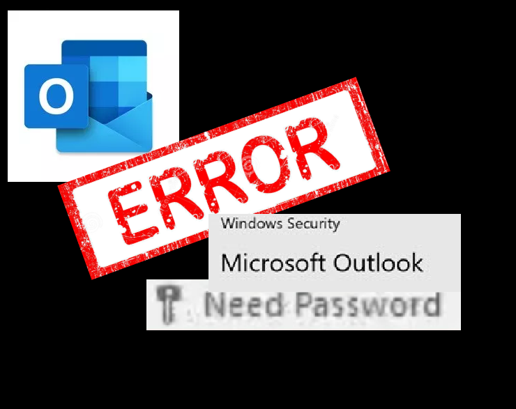 Outlook keeps asking for a password