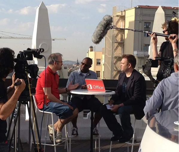 Rooftop Interview in Madrid, Erdal Ozkaya
