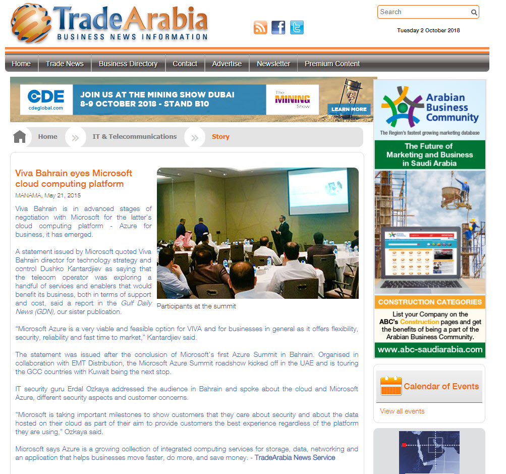 Trade Arabia 1