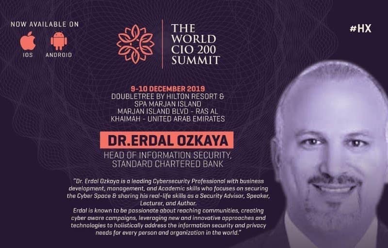 Global CIO Summit Keynote speaker Erdal