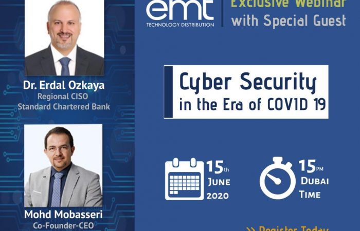 Cybersecurity in the COVID-19 era Dr Erdal Ozkaya