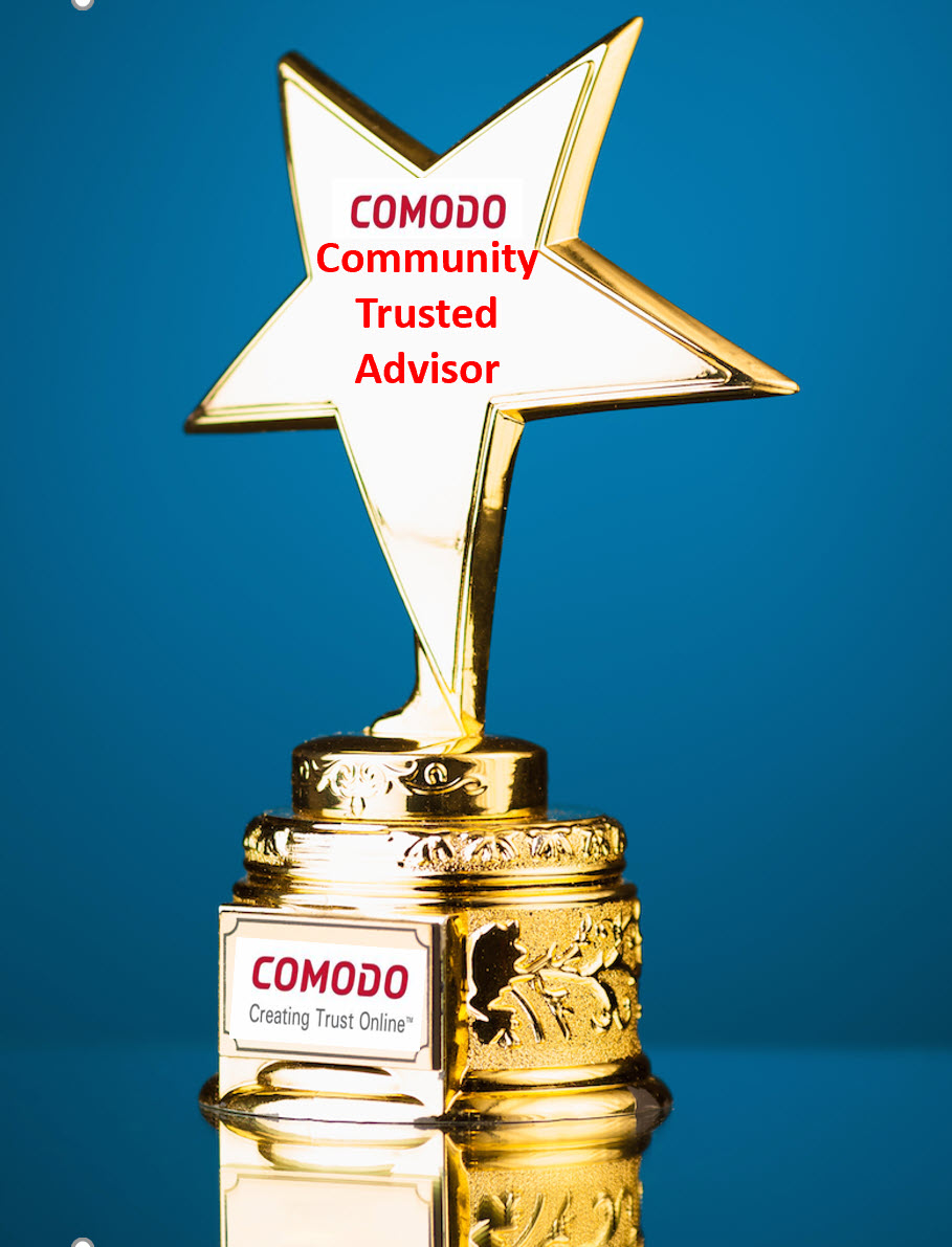 Comodo Community Trusted Advisor Dr Erdal ozkaya