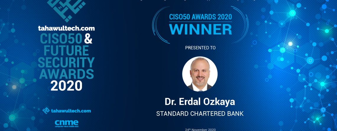 Top CISO Award Erdal Ozkaya