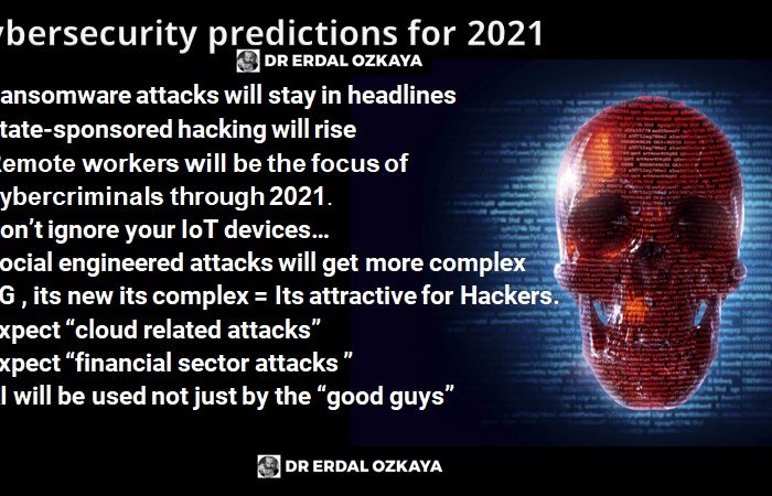 Cybersecurity Predictions by Erdal Ozkaya