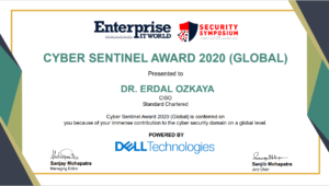 Cyber Sentinel Award 2020 Global