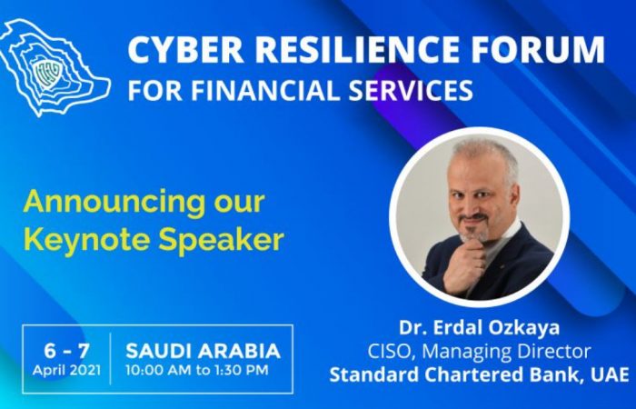 Cyber Resilience Forum Keynote speaker Erdal ozkaya