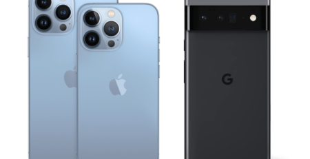 Pixel 6 vs. iPhone 13