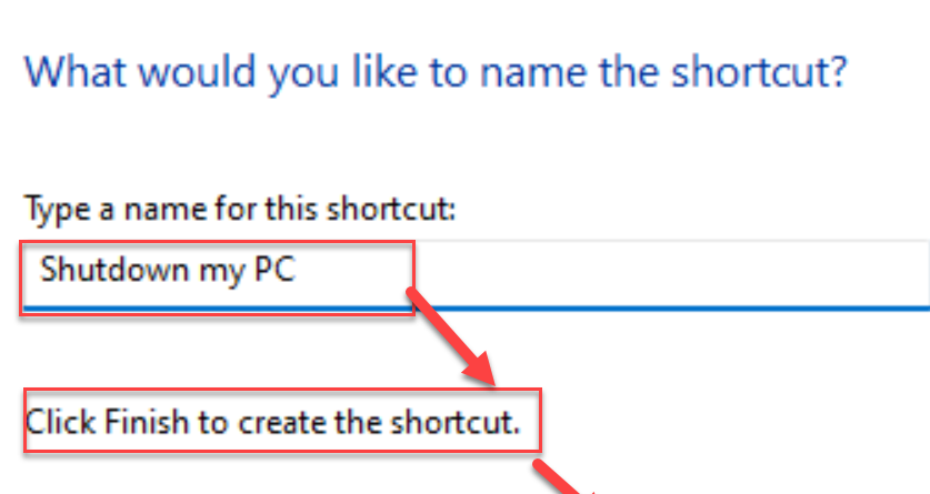 Windows 11 Shut Down shortcut