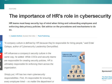The importance of HR's role in cybersecurity